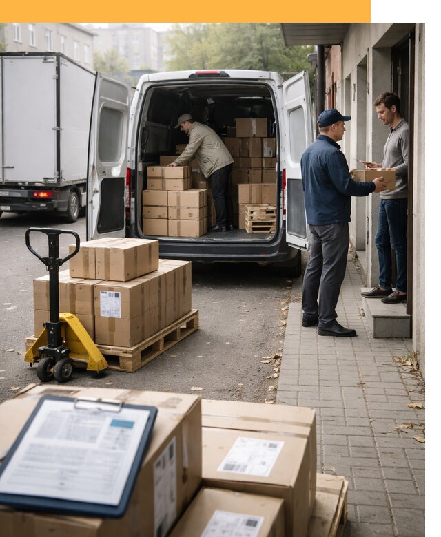 Доставка грузов от двери до двери с таможней от 46274 руб.