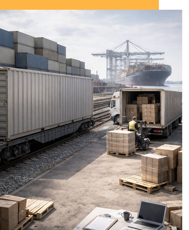 Мультимодальные перевозки грузов по миру от 46274 руб