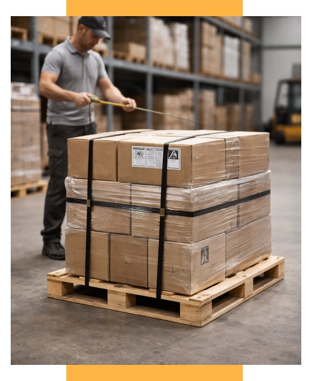 Упаковка и паллетирование грузов от 3599 р. | СетСервис-Плс