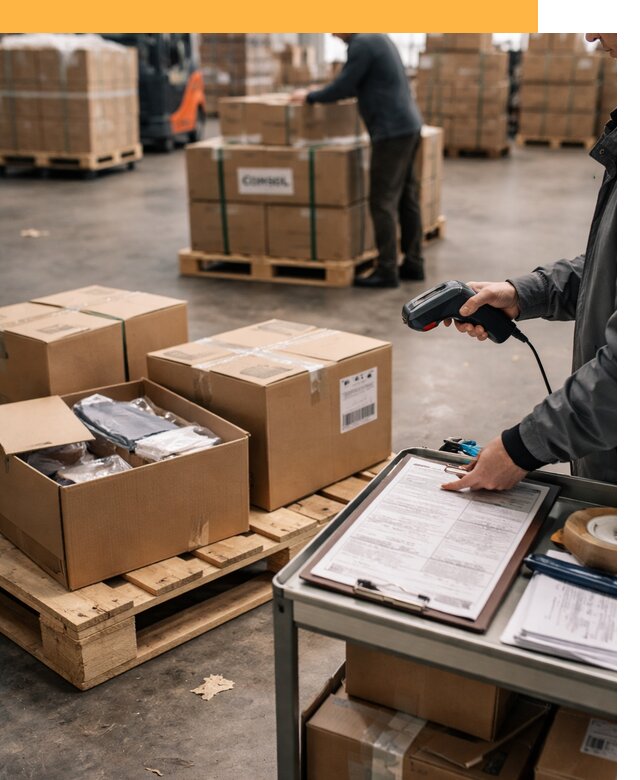 Сборные грузы из Китая: доставка, склад и таможня от 18509