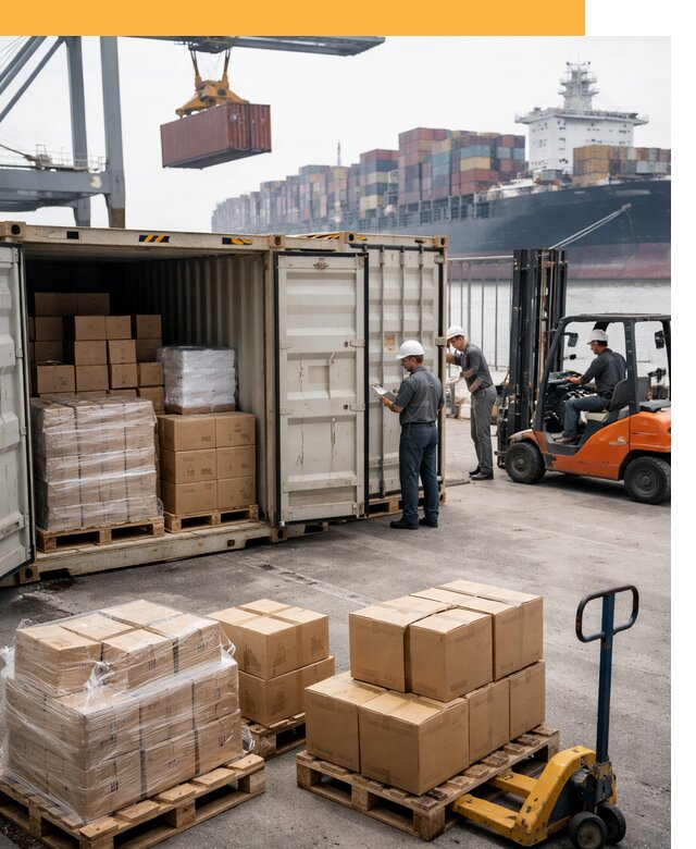 Контейнерные перевозки из Китая под ключ от 123396 руб/контейнер