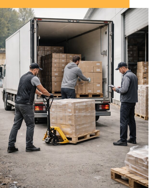 Автоперевозки из Европы до двери по цене от 87406 руб/т