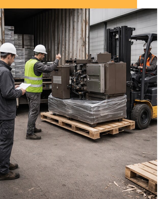 Доставка промышленного оборудования из Европы от 46274