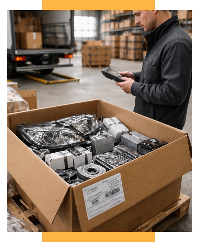 Доставка автозапчастей из Европы под ключ от 12854 р. | СетСервис-Плс