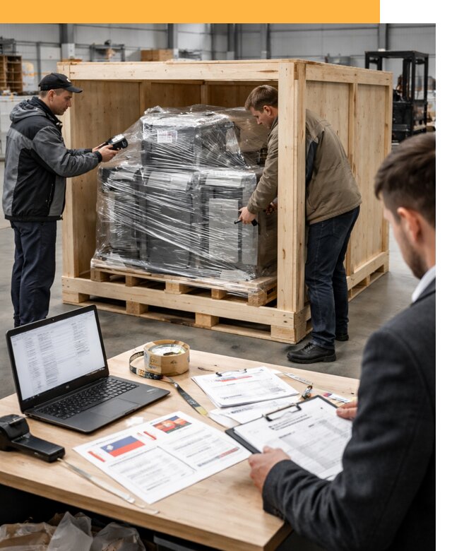 Доставка промышленного оборудования из США от 66840 руб