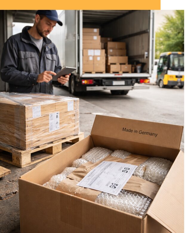 Доставка грузов из Германии от 46274 руб с таможенным оформлением