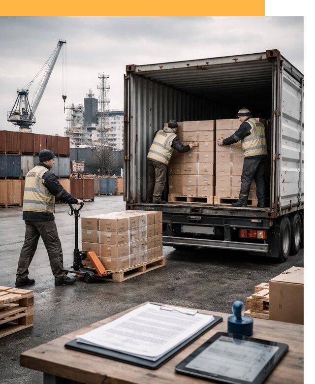 Доставка грузов из Латвии от 25708 руб, морская, авто, авиа