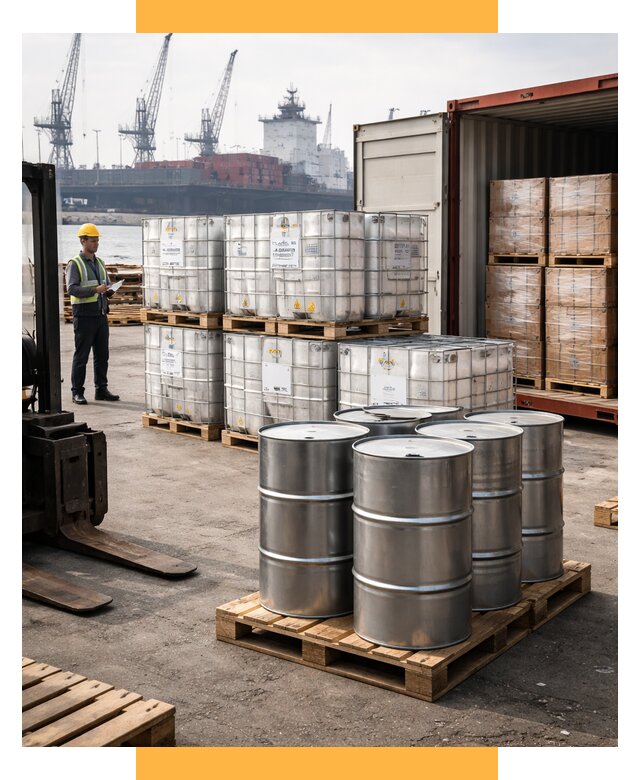 Доставка химического сырья из Индии от 257075 р. | СетСервис-Плс