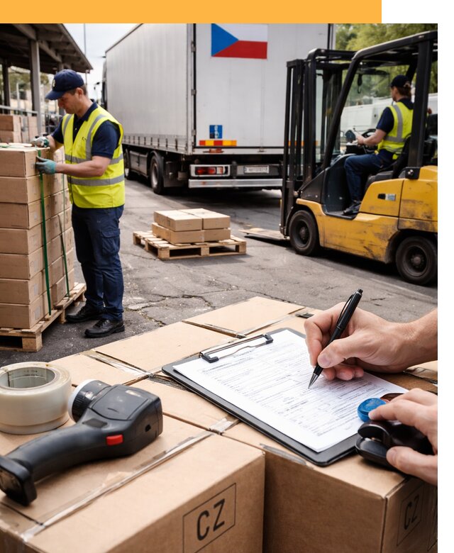 Доставка грузов в Чехию от 35991 руб, международные перевозки