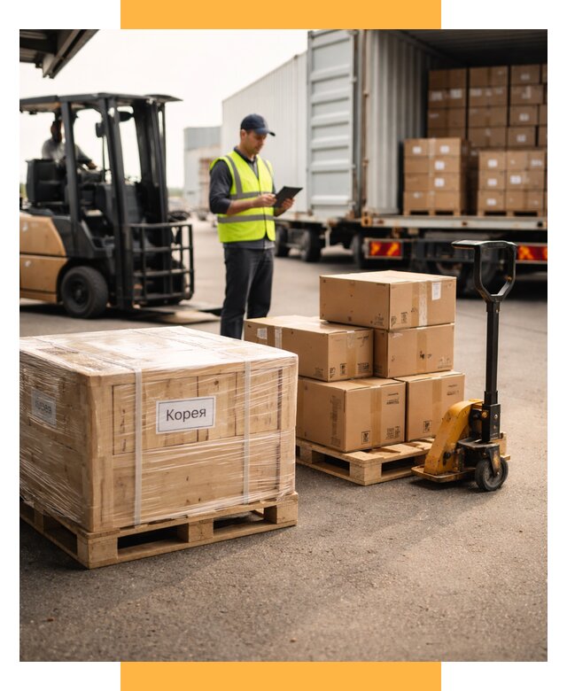 Доставка грузов в Корею из России от 35991 р. | СетСервис-Плс