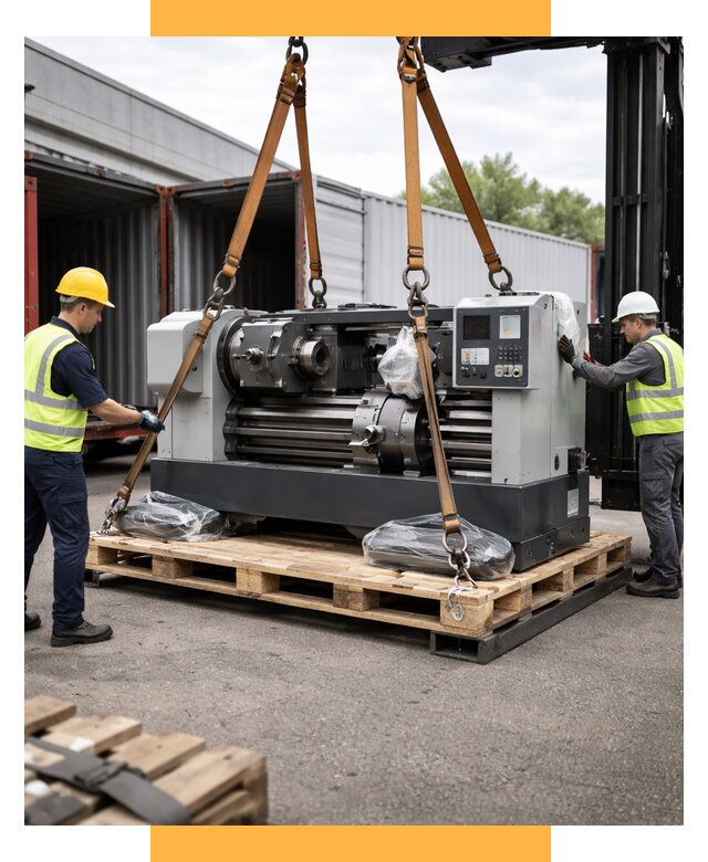 Перевозка станков и таможня от 61698 р. | СетСервис-Плс логистика