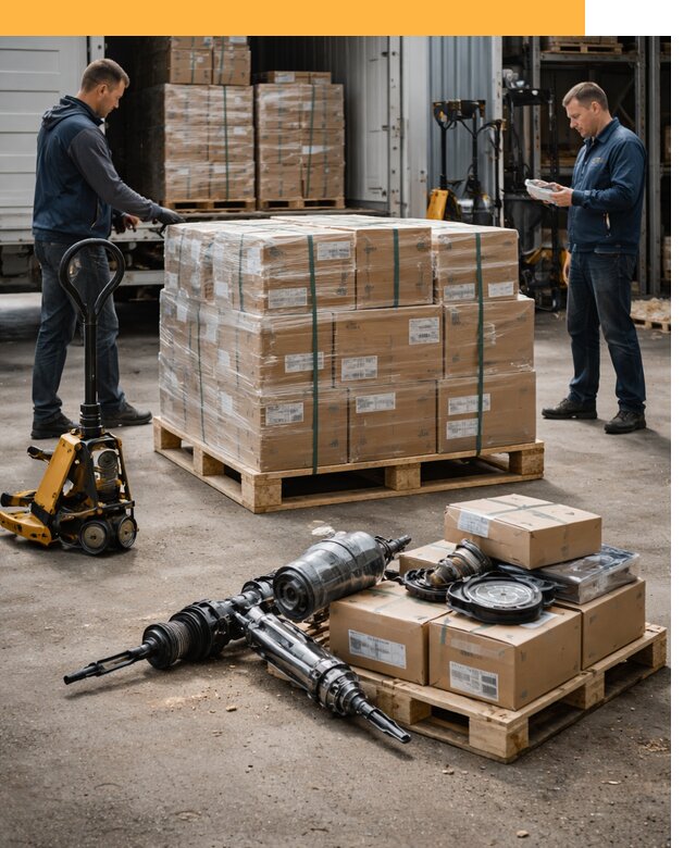 Международная перевозка автозапчастей по миру от 4627 руб