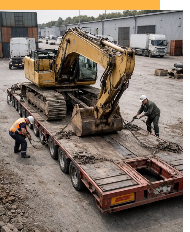 Перевозка спецтехники по России и миру от 46274 руб