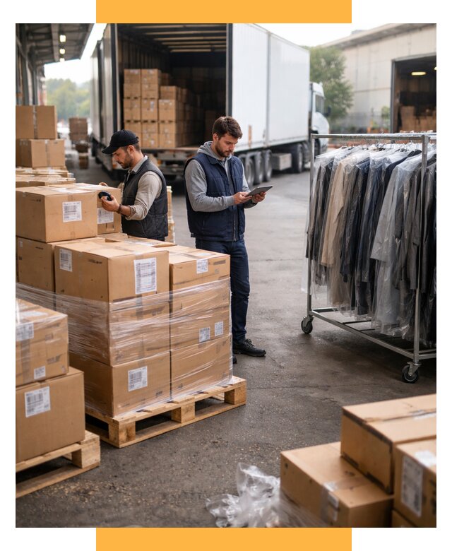 Перевозка и доставка одежды из Китая от 7712 р., СетСервис-Плс