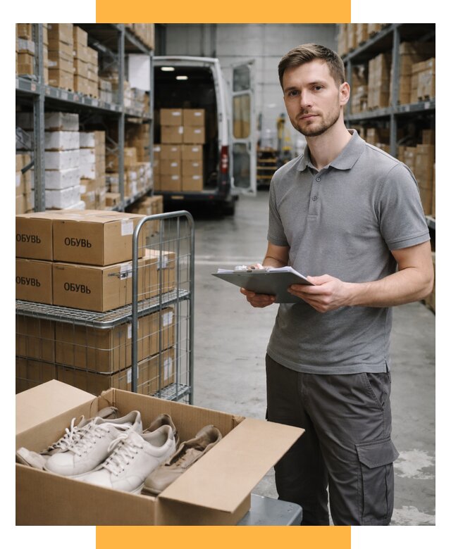 Доставка обуви из Китая и Турции от 4627 р. СетСервис-Плс