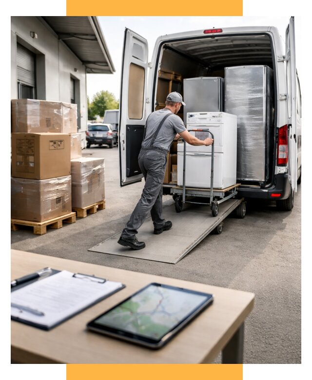 Перевозка бытовой техники от 6684 р. - логистика СетСервис-Плс