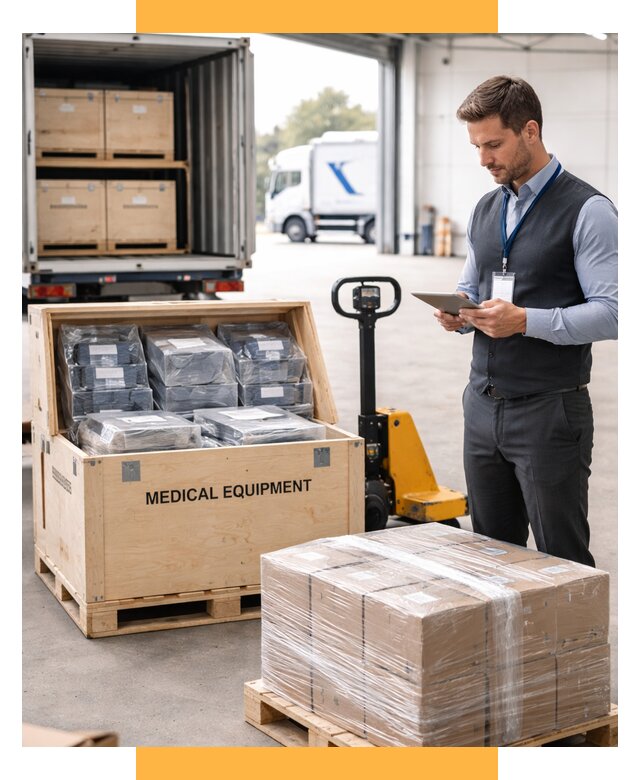 Перевозка медицинского оборудования от 15425 р. в СетСервис-Плс