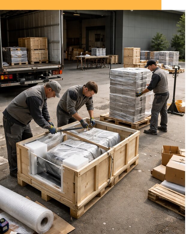 Перевозка выставочных грузов по миру от 25708 руб за м2 с таможней