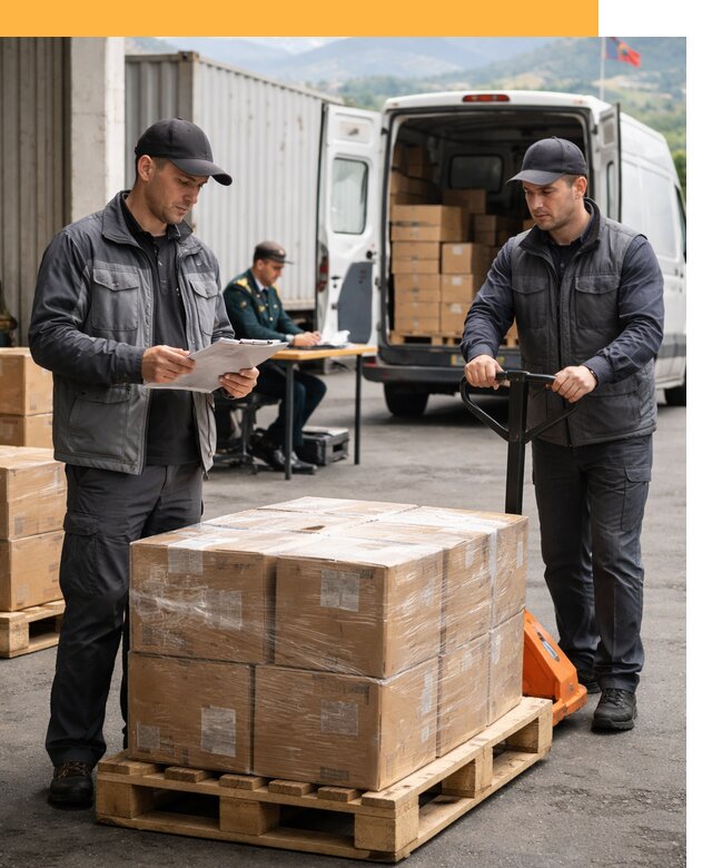 Доставка грузов через Армению, быстрая таможенная очистка от 25708