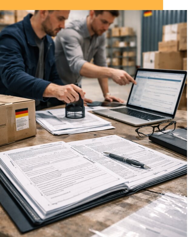 Таможенное оформление грузов из Германии от 9255 руб.