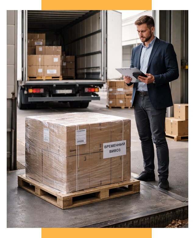 Временный вывоз товаров под ключ от 8226 р. | СетСервис-Плс