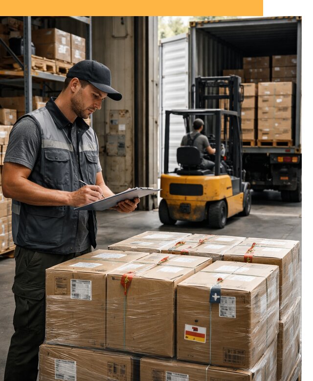 Реэкспорт товаров с таможенным оформлением и доставкой от 12340