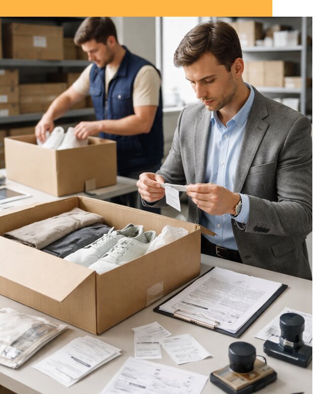 Таможенное оформление одежды и обуви по выгодной цене от 6684 руб