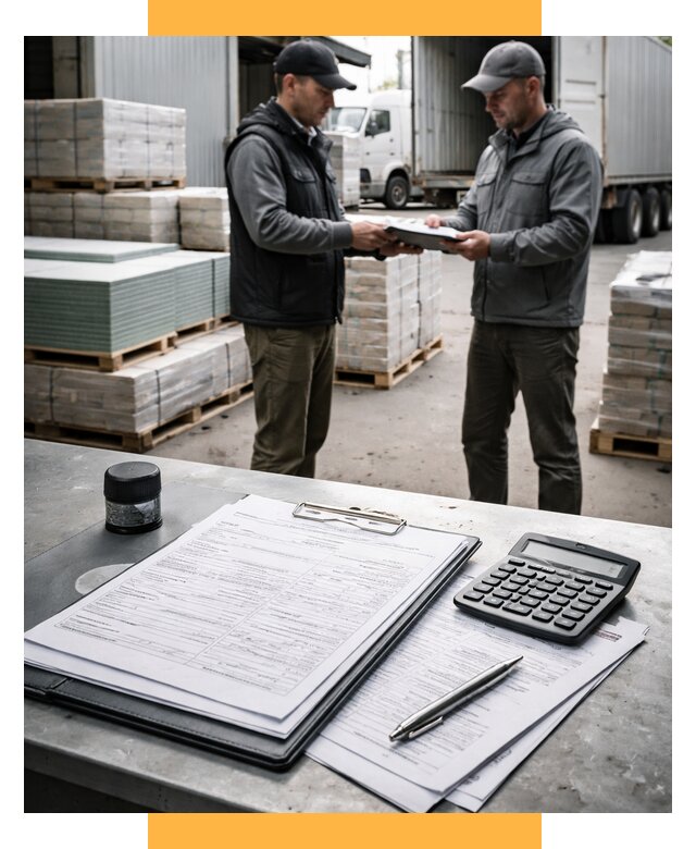 Таможенное оформление стройматериалов от 8741 р. | СетСервис-Плс