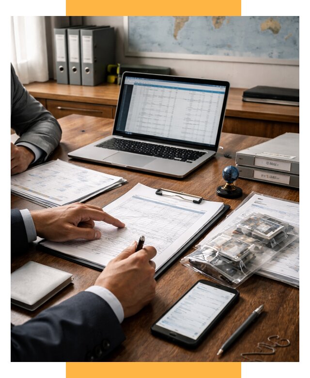 Проверка поставщика за рубежом от 8741 р. | СетСервис-Плс аудит